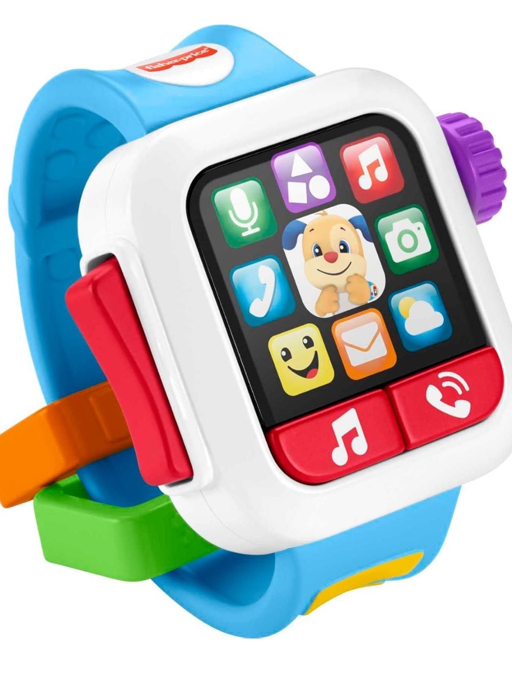 Fisher-Price Baby to Toddler Toy Laugh & Learn Time to Learn Smartwatch